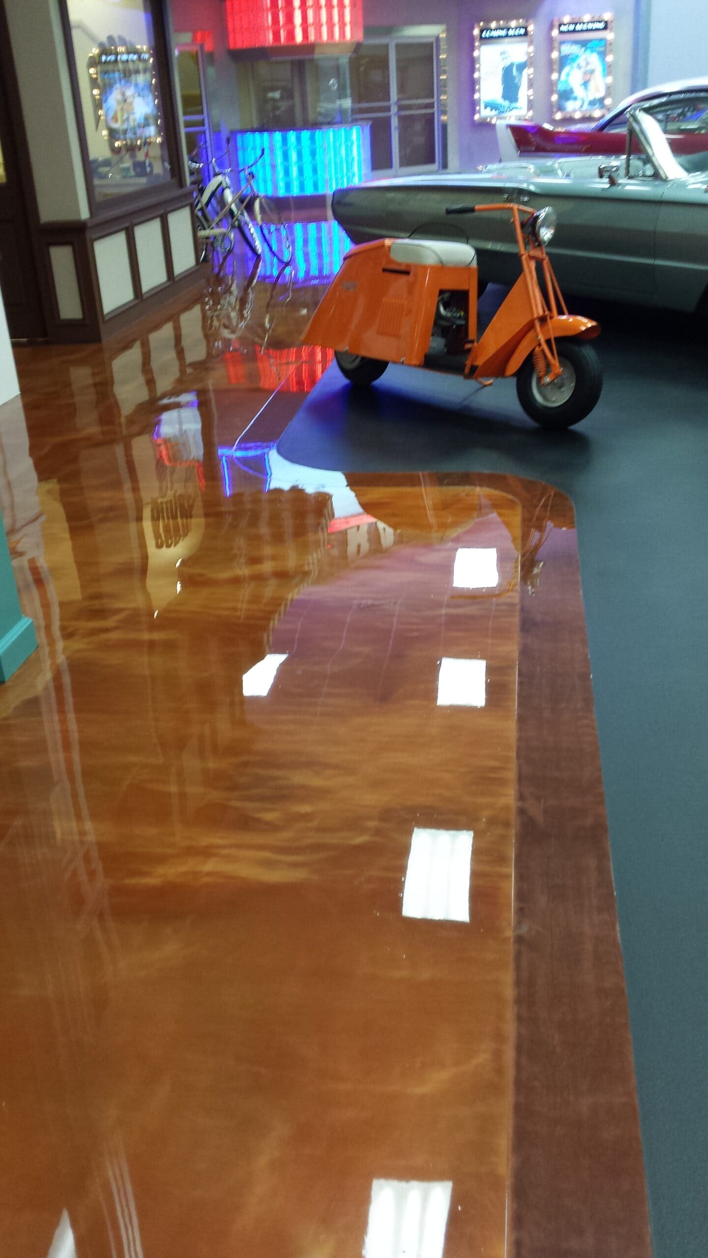 Retail Shop Coated Floors Retail Shop Coated Floors