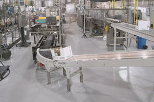 Bottling Plant with Coated Floors