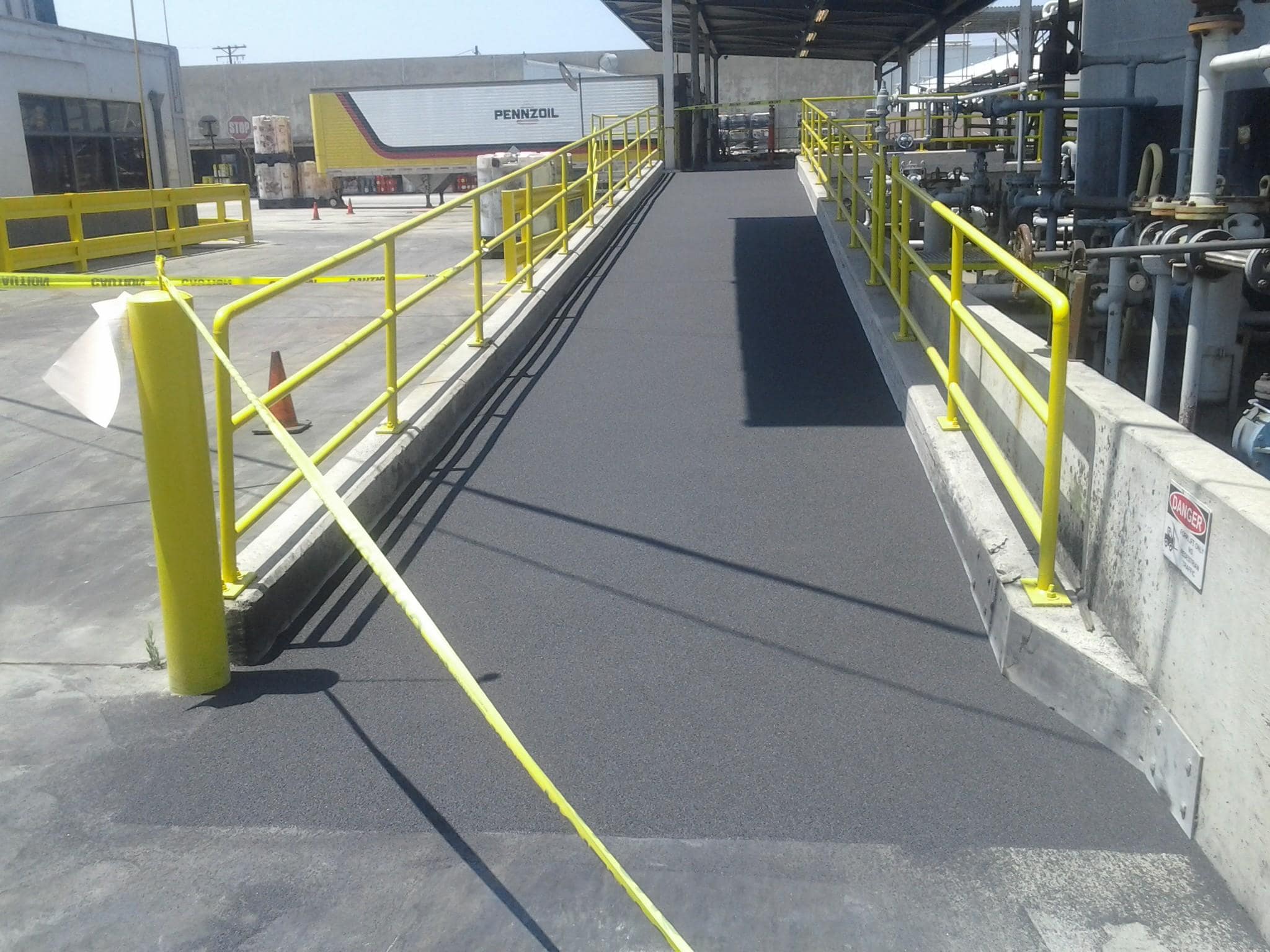 Protective Walkway Protective Walkway